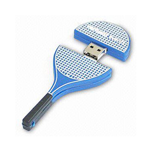 Pendrive en forma de raqueta