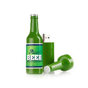Pendrive en forma de cerveza