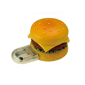 Pendrive en forma de hamburguesa