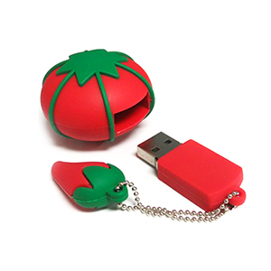 Pendrive en forma de frutilla