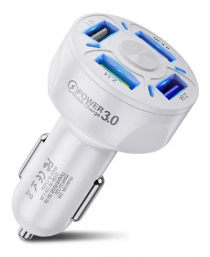 Cargador Auto - Carga Rápida 30w Usb